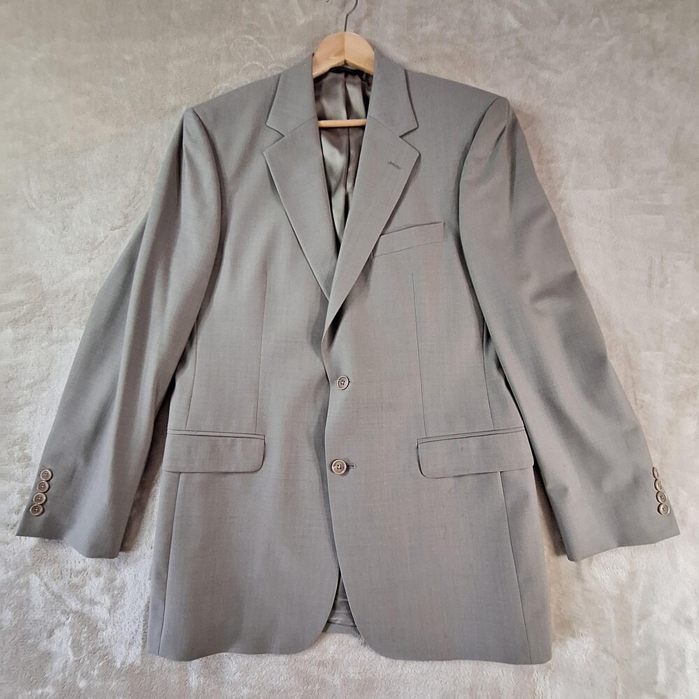 Brooks Brothers 346 Blazer Mens 40 Long Wool Stretch Suit Jacket Single Vent